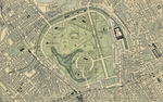 Circa 1890 London Map