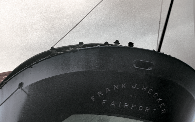 Vintage Ship Launching 1905