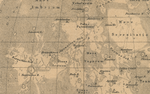Antique Lunar Map 1910