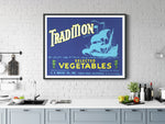 Vintage Produce Label Art - Tradition