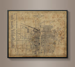 Circa 1938 Green Bay Map