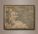 Circa 1910 Melbourne Map
