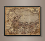 Circa 1900s Vancouver Map