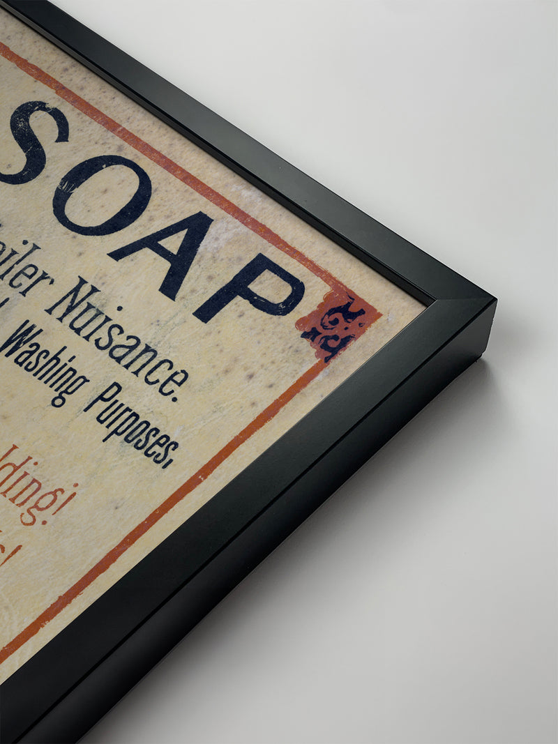Vintage Frank Siddals Soap Ad