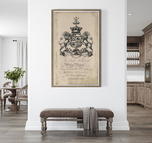 18th C. English Armorial Engraving - 7