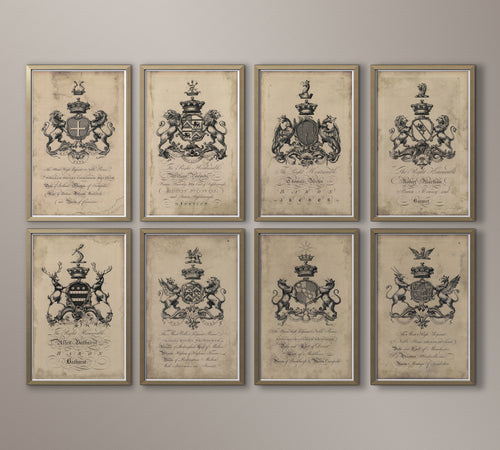 18th C. English Armorial Engraving - 5