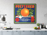 Vintage Produce Label Art - Preferred